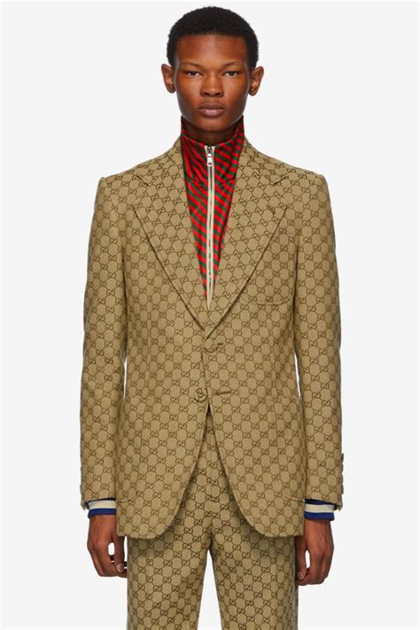 gucci mens suit 2017|designer Gucci suits for men.